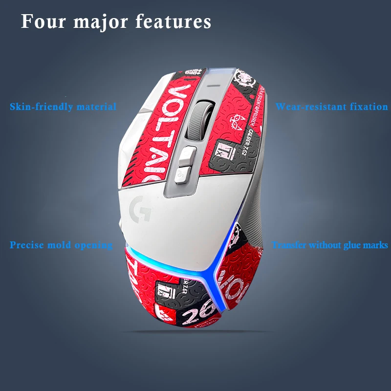 Lizard Skin Durable Grip Tape Mouse Grip Tape Skate Handmade Sticker Dirt Resistant for Logitech G502 X Plus