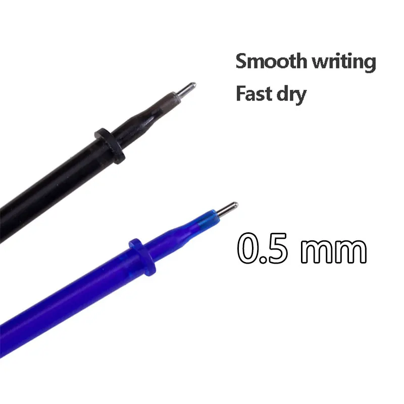 Erasable Gel Pens Muti-Colors Set Ballpoint Pens Rod 0.5mm Refills Washable Handle
