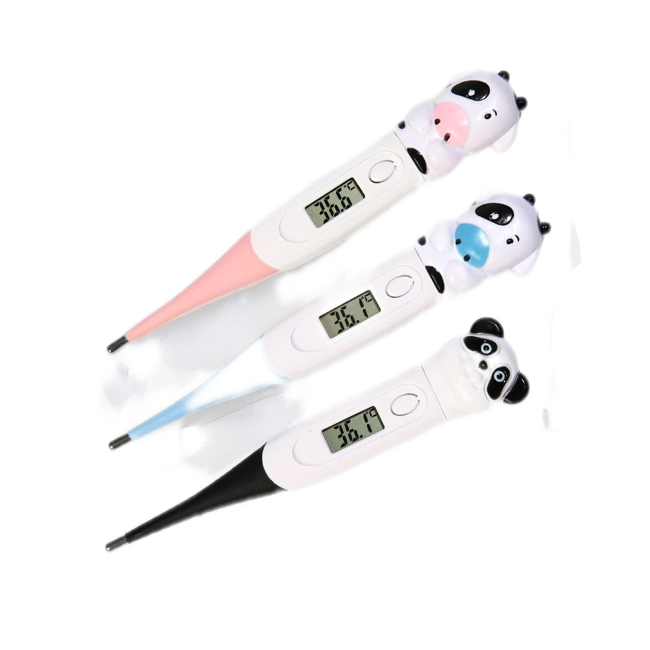 Animal Thermometer Cute LED Display Electronic Pet Thermometer Rectal Temperature Measurement