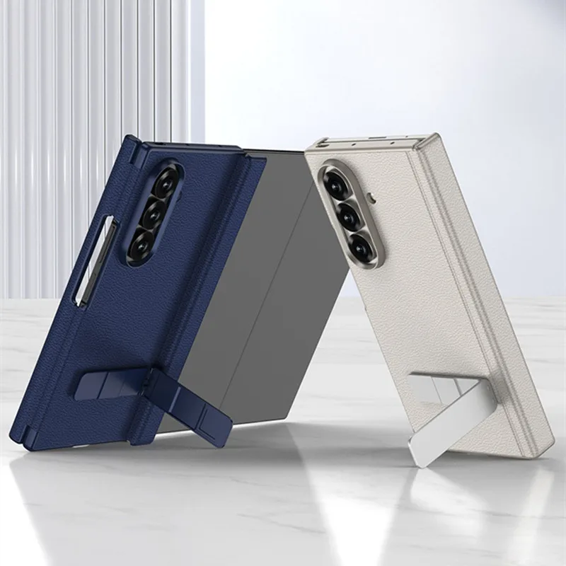 New Leather Kickstand Case fo Samsung Galaxy Z TriFold Dual