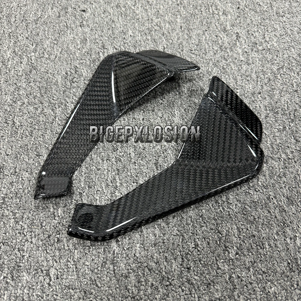 

For Aprilia RS660 RS 660 rs660 Moto 100% Real Carbon Fiber Motorcycle Winglet Aerodynamic Wing Kit Spoiler Accessories 2021-2024