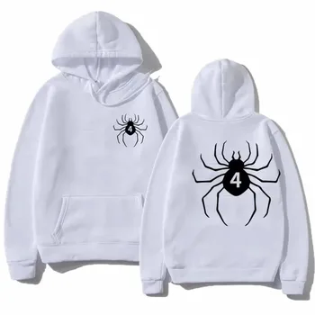 سويت شيرت مطبوع عصري عالي الجودة لعام 2025 للجنسين بلوفر كلاسيكي فضفاض غير رسمي ملابس الشارع 3