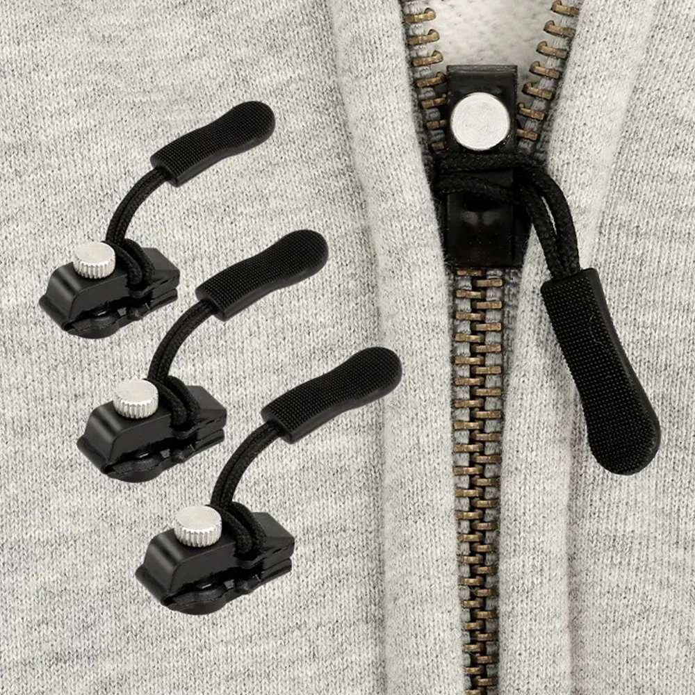 Description Picture 4 of itemUniversal Zipper Repair Kit Quick Instant Detachable Zipper Head Replacement Zipper Slider Pull for Jacket Bags Coat Free Sewing