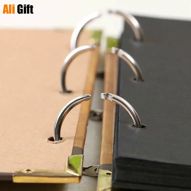 DIY Wedding Photo Album Cowhide Paper Handmade Travel Theme Foto Albums Family Memory Record Scrapbook Gift