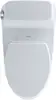 Ultramax ADA Elongated One Piece Toilet Cotton WhiteSleek high profile one piece toilet squat potty  white toilet bowl 6