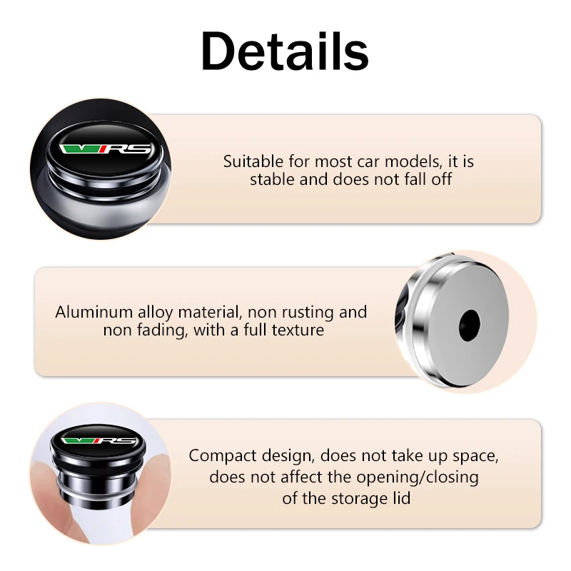 Aluminum Dustproof Car Cigarette Lighter Cover - Stylish Auto Interior Accessory