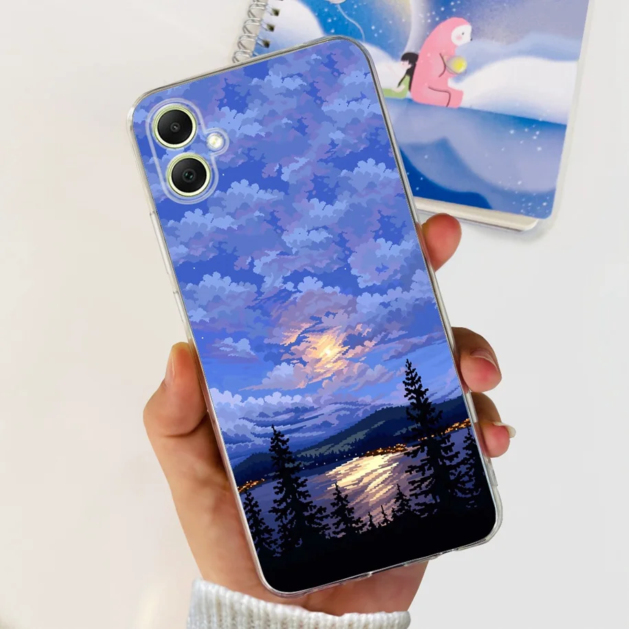 Fashion Butterfly Soft Silicone Back Cover Case for Samsung Galaxy A05/A05S (2023)