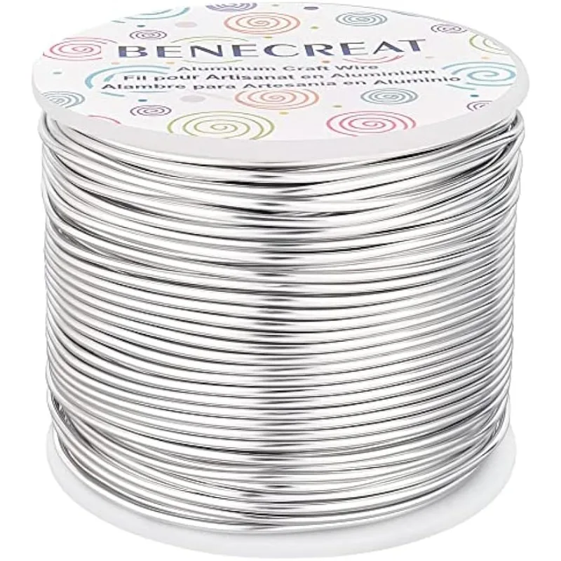 15 Gauge 220Feet Aluminum Wire Anodized Jewelry Craft Making Beading Floral Colored Aluminum Craft Wire