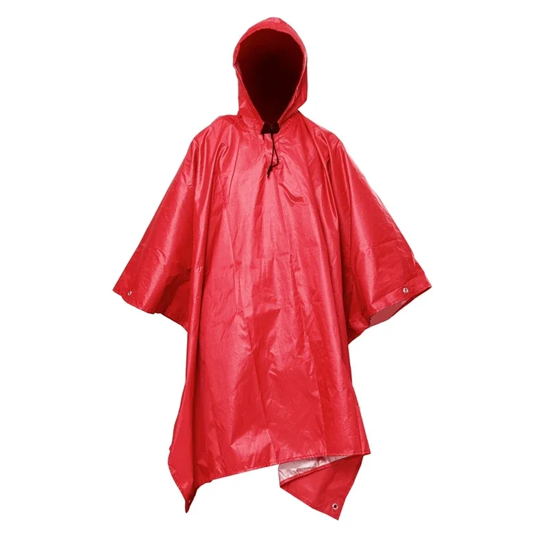 3 In 1 Outdoor Military Waterproof Raincoat Rain Coat Men Women Awning Rain Motorcycle Poncho Picnic Mat raincoat poncho