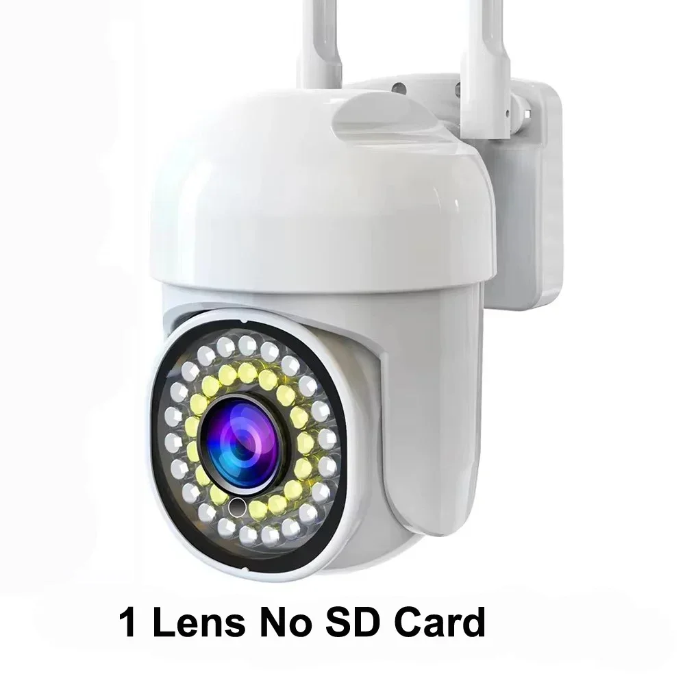 Yoosee 4K 8MP Dual Lens Dual Screens Color Night Vision Motion Detection Two Way Audio Outdoor Waterproof Wifi Security Camera