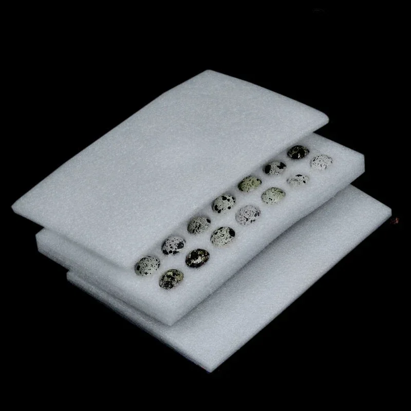 EPE Pearl Cotton Egg Tray Quail Egg Express Transport Foam Lining Ventilation Anti Fall Measures Stress Resistance Packaging Box 6