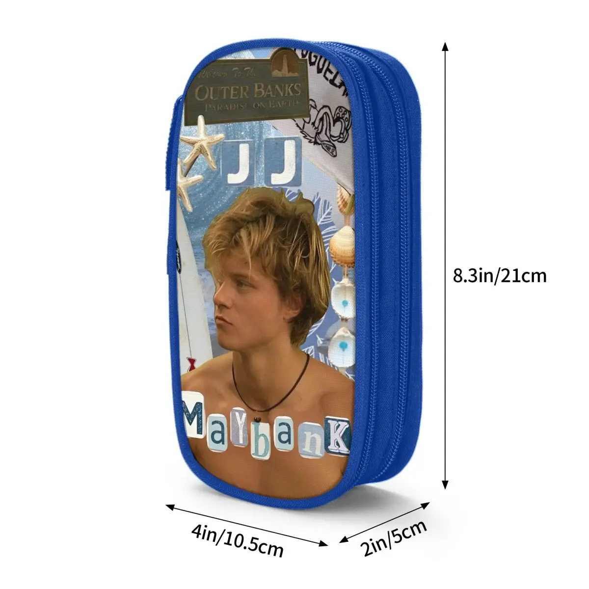 Outerbanks Pencil Cases JJ Maybank Pencilcases Pen Holder Kids Large Storage Bags School Supplies Gifts Stationery