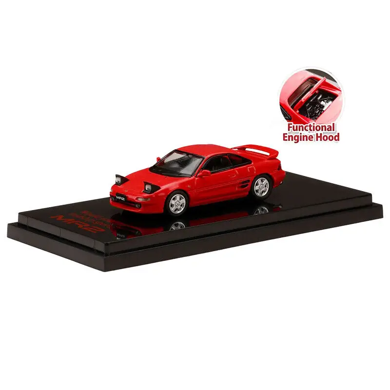 

Hobby Japan 1/64 MR2 SW20 GT-S 1996, красная литая модель автомобиля, коллекция ограниченных типов, хобби-игрушки