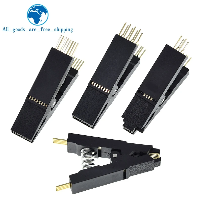 Programmer Testing Clip SOP8 SOP16 SOP SOIC 8 SOIC 16 SOIC8 SOIC16 SOIC8 DIP16 DIP 8 Pin DIP 16 Pin IC Test Clamp Without Cable electric test clamp,test probes,test clip