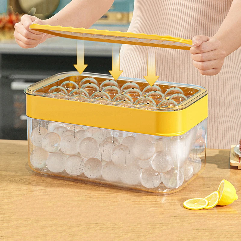 Ice Molds GIANXI PP Material Quick Demould Ice Cube Tray Creative Party Bar Kitchen Freezer Cooling Drink Box Silicone