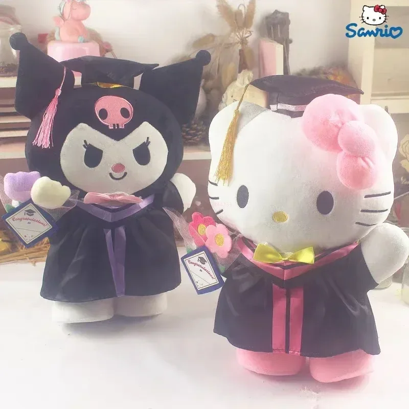 

Sanrio Kawaii хобби My Melody Kuromi Cinnamoroll кошки плюшевая кукла Выпускной большой плюшевый Кукла Диван Подушка Детские игрушки Подарки