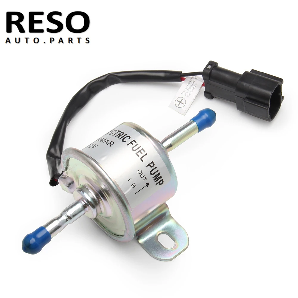 RESO 12961252100 New 12V Fuel Feed Pump For Yanmar 4TNV88 3TNV88