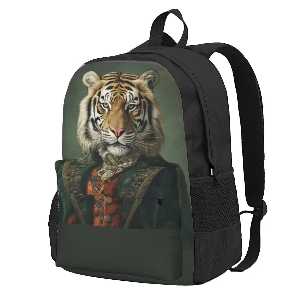 

Tiger Backpack Dapper Clothing Amazing Portraits Style Backpacks Girl College Print School Bags High Quality Rucksack