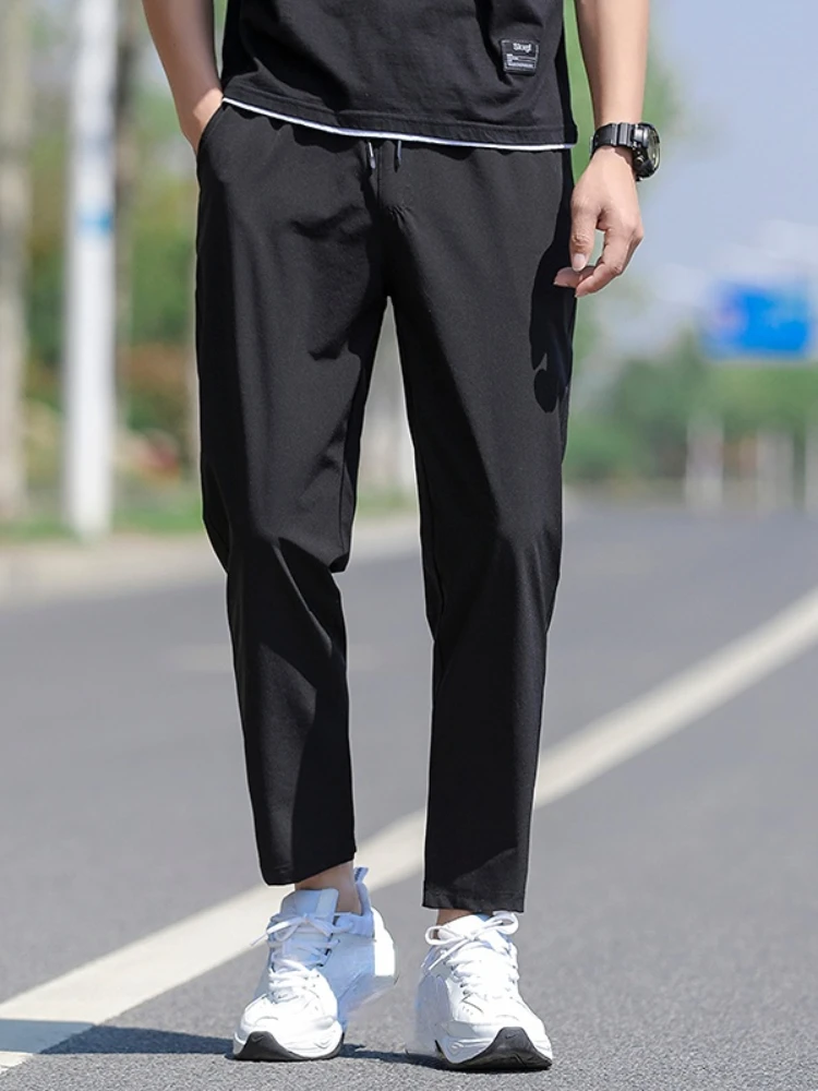 Summer Men's Quick-drying Pants Casual Pants Men's Trousers Casual Versatile Stretch