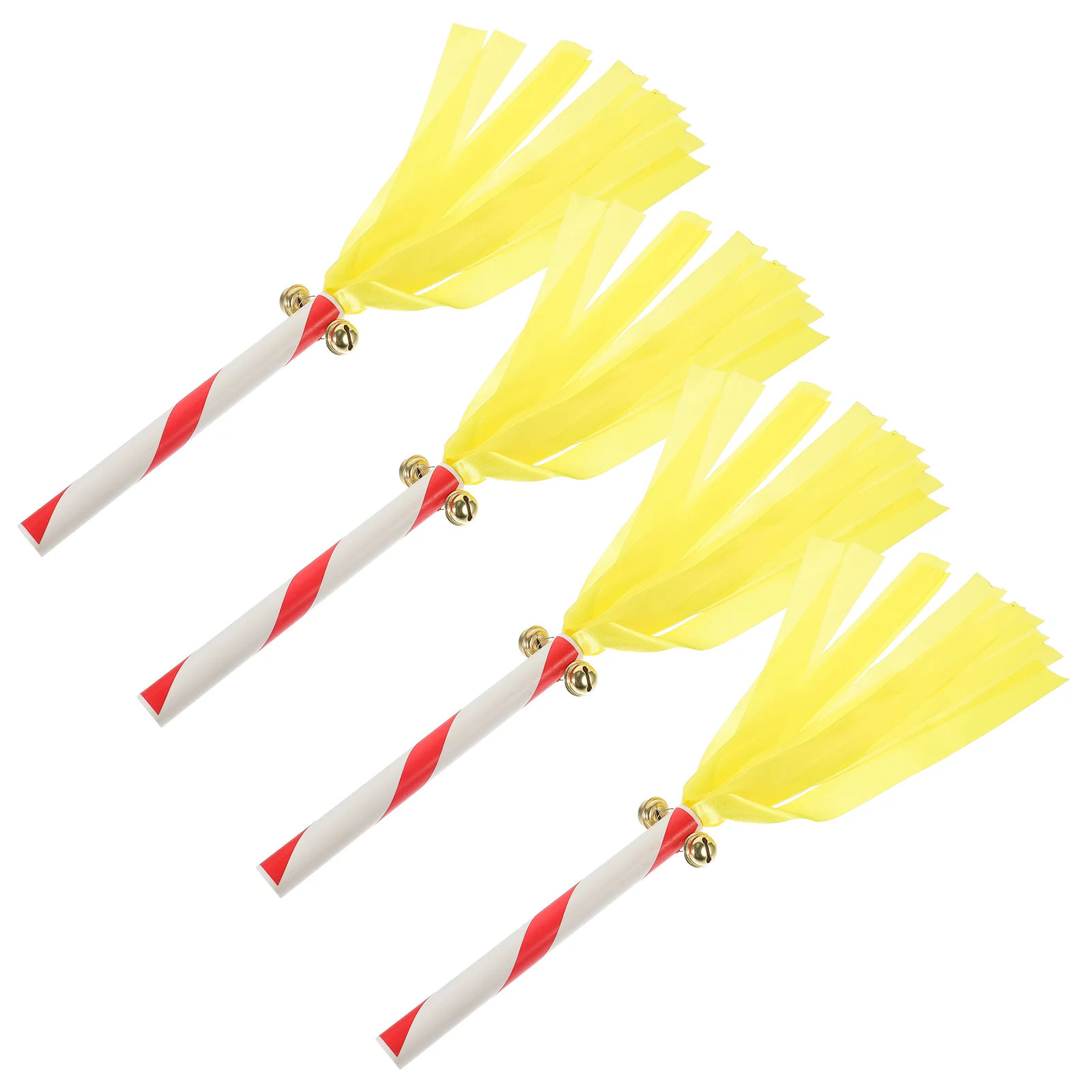 4Pcs Party Favors Cheer Leading Favors Thunder Sticks Thunder Stick Props Cheerleading Pompom 4pcs dance pompoms cheering pompoms gymnastics cheer pompom cheerleading props