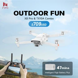 FIMI X8 Pro Drone 4K professional 3-axis Gimbal camera 1/1.3