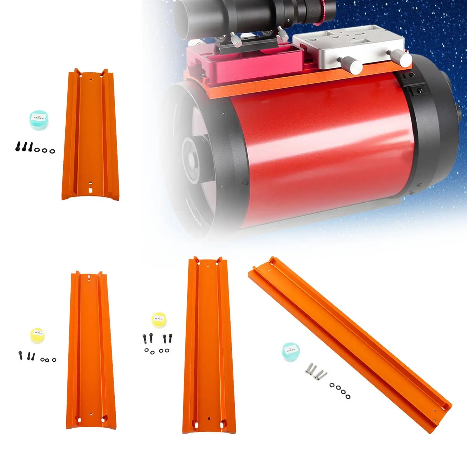 Wide Dovetail Plate Telescope Parts for C8 C925 C11 C14HD Field Astronomy