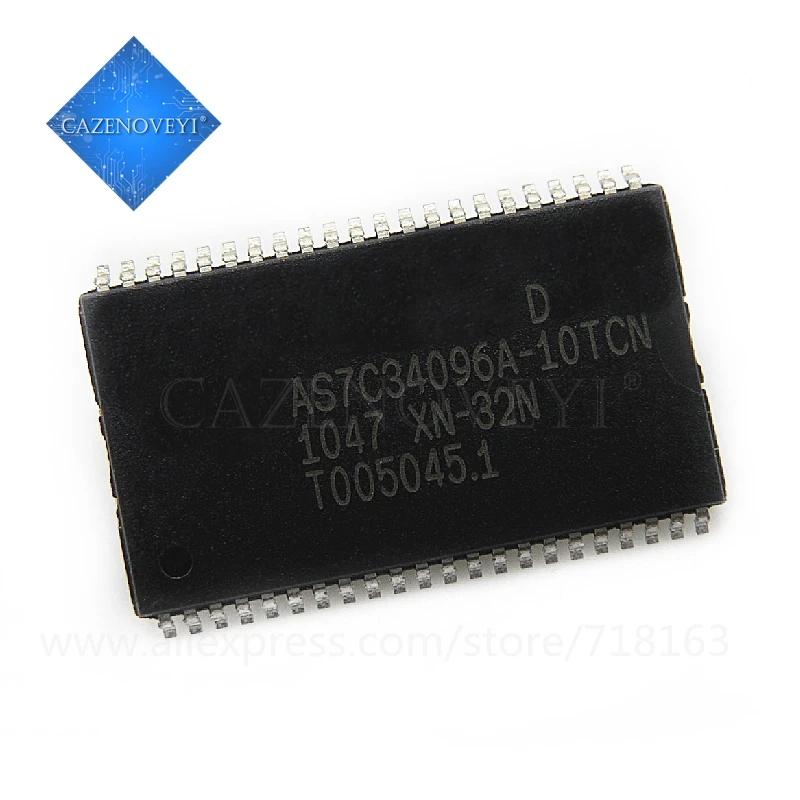 

5pcs/lot AS7C34096A-10TIN AS7C34096A-10TCN AS7C34096A AS7C34096 TSOP-44 In Stock