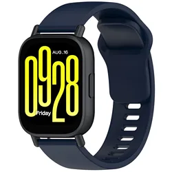 Enhanced Protective Case and Strap Set for Smartwatch - Soft Screen Protector, All-Around Bumper Shell, and Adjustable Band (Lnk blue)