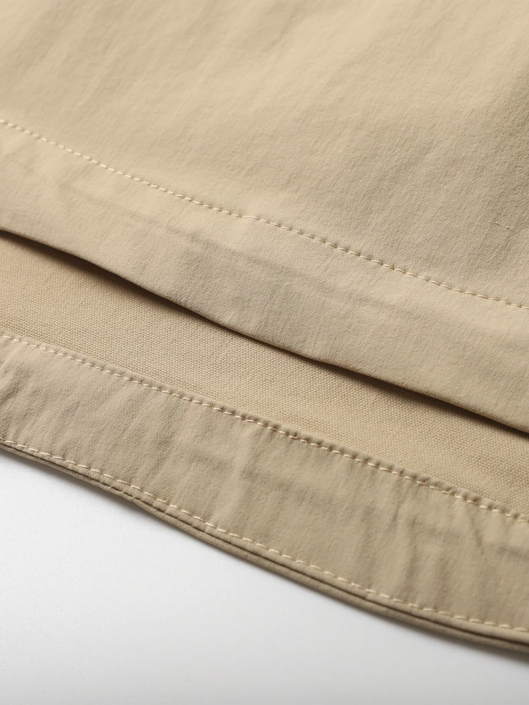 Loose Fit round Ne ort Sve T-irt Men's Outdoor Qui Dry Thin Sle Japanese Functional Casual round Ne Tee