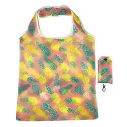 Eco-Friendly Reusable Foldable Tote Bag (J)