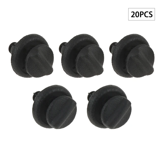 Lot de 2 clips de fixation pour coffre arrière de voiture Juke F15  799161KA3A - En plastique gris