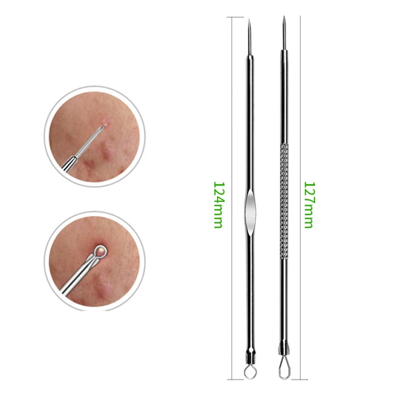 Blackhead Remover 11/8/6/4PCS Acne Blackhead Removal Needles Black Dots Cleaner Black Head Pore Cleaner Deep Cleansing Tool Face Skin Care Tool