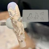 1Pcs Baroque White Horse 3D Acrylic Nail Mold 4*2CM Silicone Stamping Plates DIY Retro Style Resin Mold for Jewelry Making Decor 1