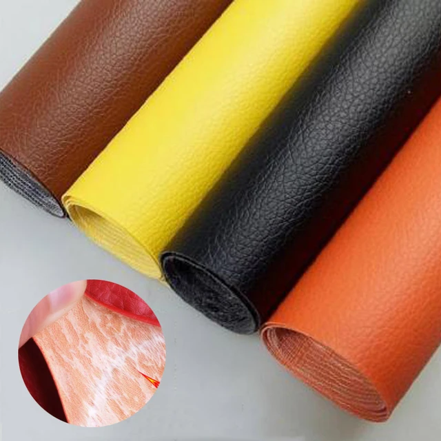 50/100x137cm Self Adhesive PU Leather Fabric Patch Sofa Repairing Patches  Stick