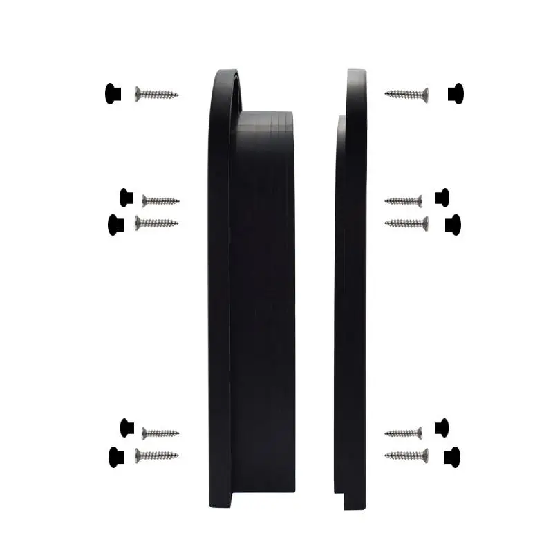 1Pc Abs Plastic Pet Cat Dog Screen Door Free Entry Magnetic Door with Window Pet Accessories for Wooden 24X4X29Cm Flap