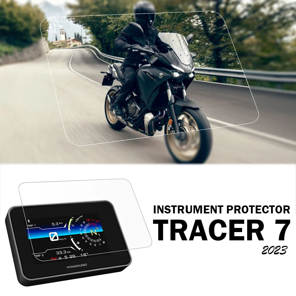 2023 Tracer 7 Tracer7 GT Yamaha Tracer 7 / GT 대시 보드 화면 보호 필름 악기 보호 필름 용 새 액세서리