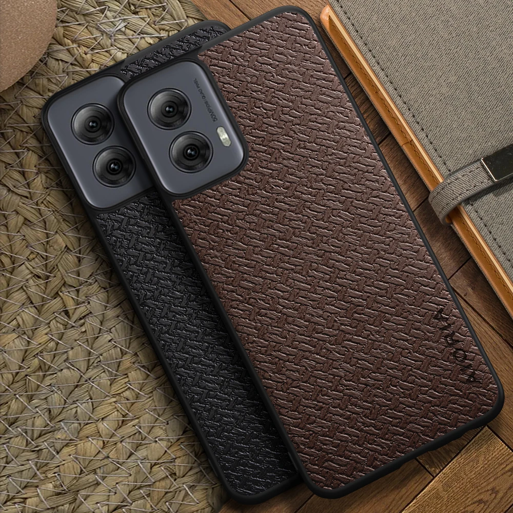 Bamboo Woven Texture Pattern Design Simple Phone Case