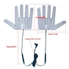 5V USB Heated Gloves Pad 5 Finger Type Electric Gloves Heating Film Pads Rechargeable Hand Heater 6