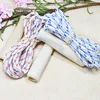 1 Pcs Wooden Handle Skipping Rope Color Random Gym Fitness Equipment School Group Sports Multi Person Jumping Rope color random 4
