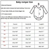 Heart Pattern&I Love My Big Brother Baby Jumpsuit Cute Newborn Long Sleeve Bodysuit Round Neck Girl Boy Jumpsuit As Gift To Baby 2