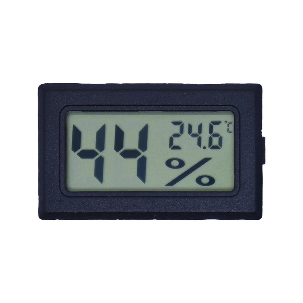 Digital Thermometer with Mini LCD Display and 1M Probe for Fridges, Freezers, and Aquariums