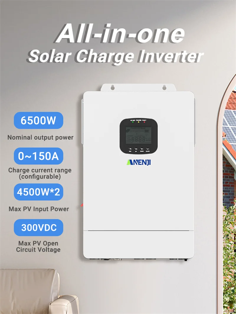 3.6KW 6.5KW 12KW 48V Solar Inverters 110V Hybrid On/Off Grid Inverter inversor s