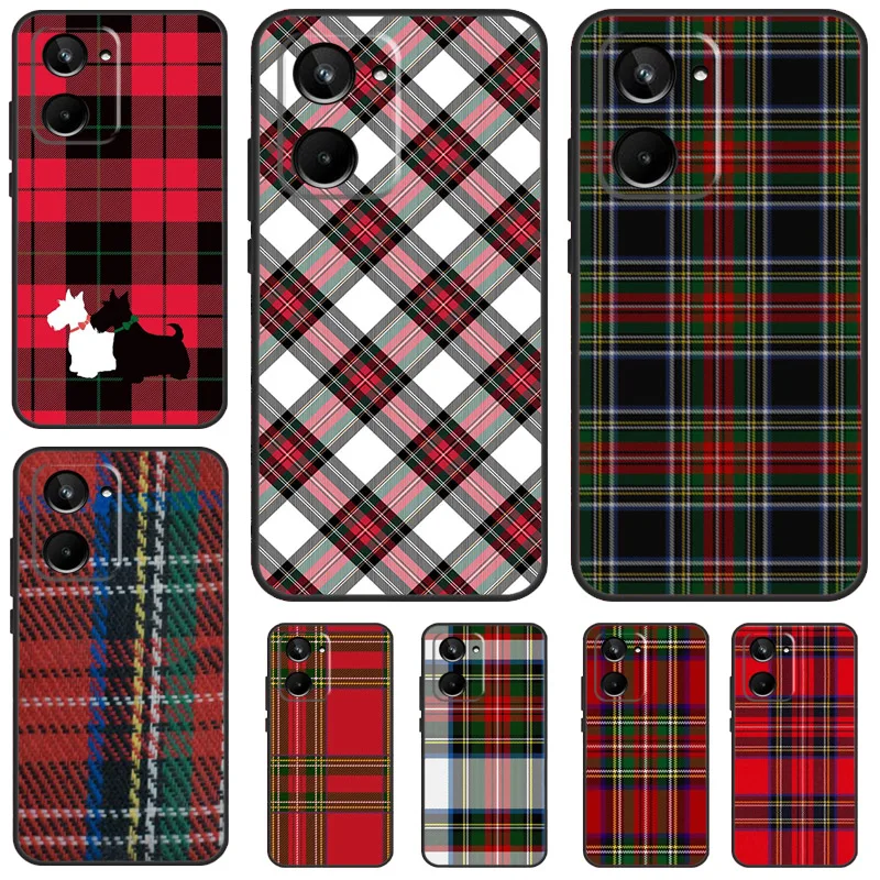 Clan Stewart Dress Tartan Plaid Per Realme C51 C53 C55 C35 C33 C31 C30 C25 C21Y Gt Neo 5 Gt5 Gt3 9 10 11 12 Pro Plus Case