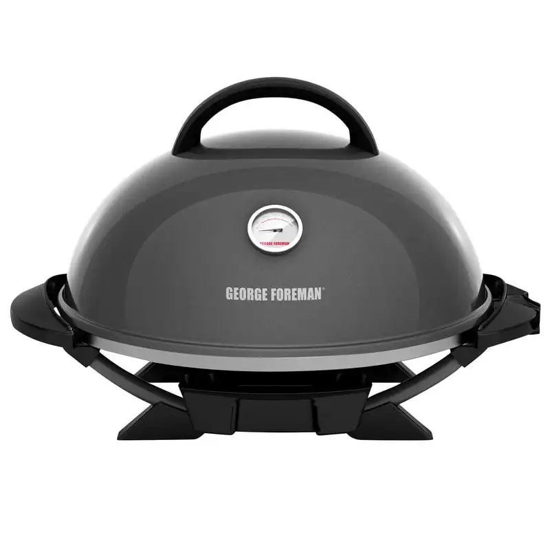 

15+ Serving Indoor / Outdoor Grill with Ceramic Plates, Gun Metal, GFO3320GM Funda para parrilla Funda barbacoa exterior Grill