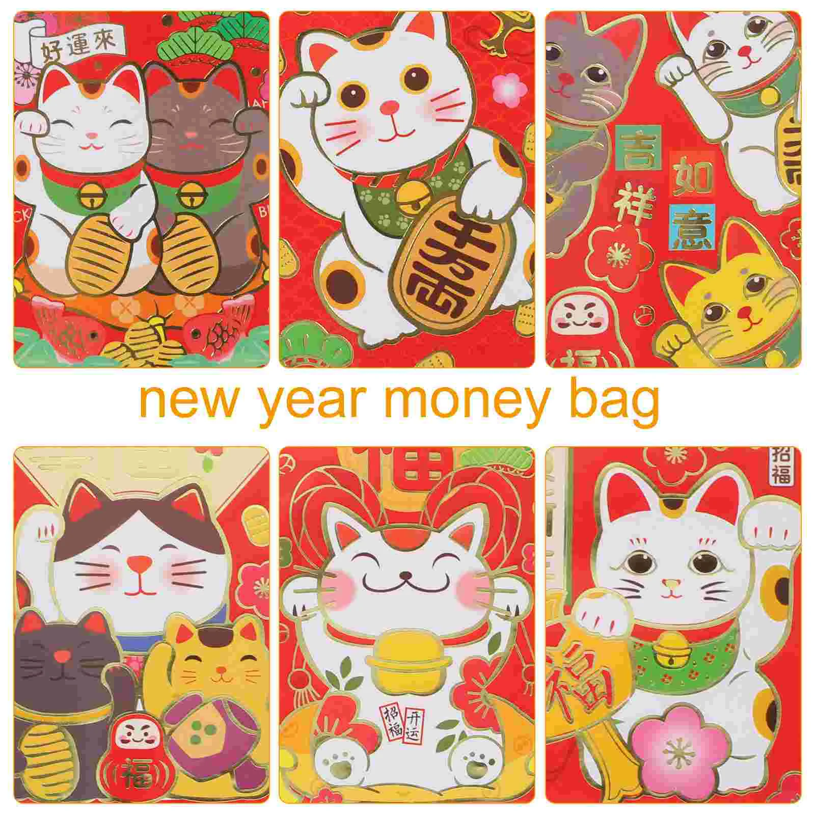 Chinese Envelopes Red Envelope 24 Pcs for Wedding Party Packet Luck Festival The Gift mailing envelopes,mailing bags