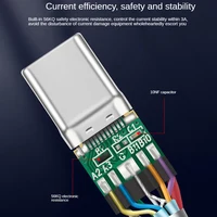 Hannord USB3.2 10 Гбит/с Кабель USB A — Type-C 3.2 Передача данных USB C SSD Кабель для жесткого диска 3A 60 Вт Кабель для быстрой зарядки 3.0 — изображение 2