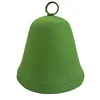 Handmade Premium Merino wool felt sauna hats Men and Women with a Seamless Design 6