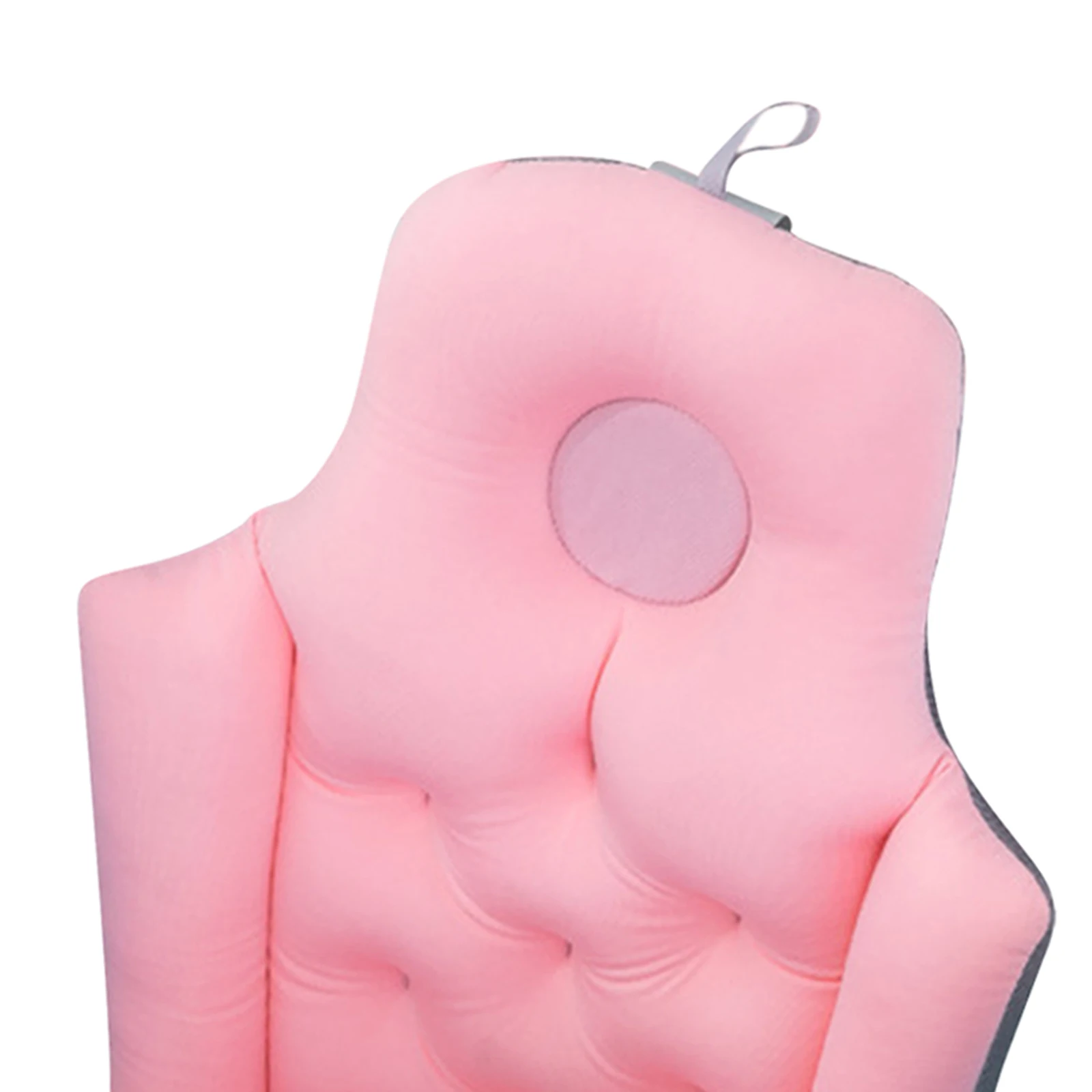 Bath Pillow Bath Mat with Pillow Mat Nonslip Ergonomic Bathtub Rest Mesh Pillow Waterproof Breathable for SPA Bath Accessories Soaking Tub