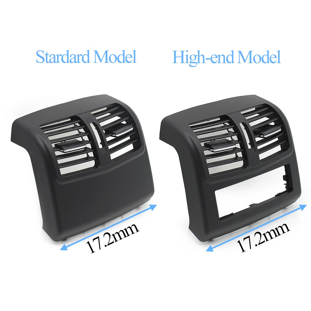 후면 센터 콘솔 에어컨 AC 벤트 그릴 배출구 프레임 커버 벤츠 W212 E 클래스 E260 E300 E320 E400 2012-2015