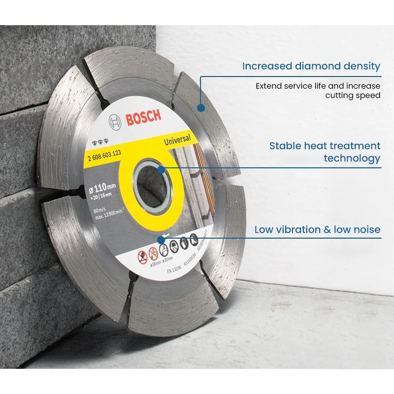 Рисунок 5 - Универсальные алмазные режущие диски Bosch